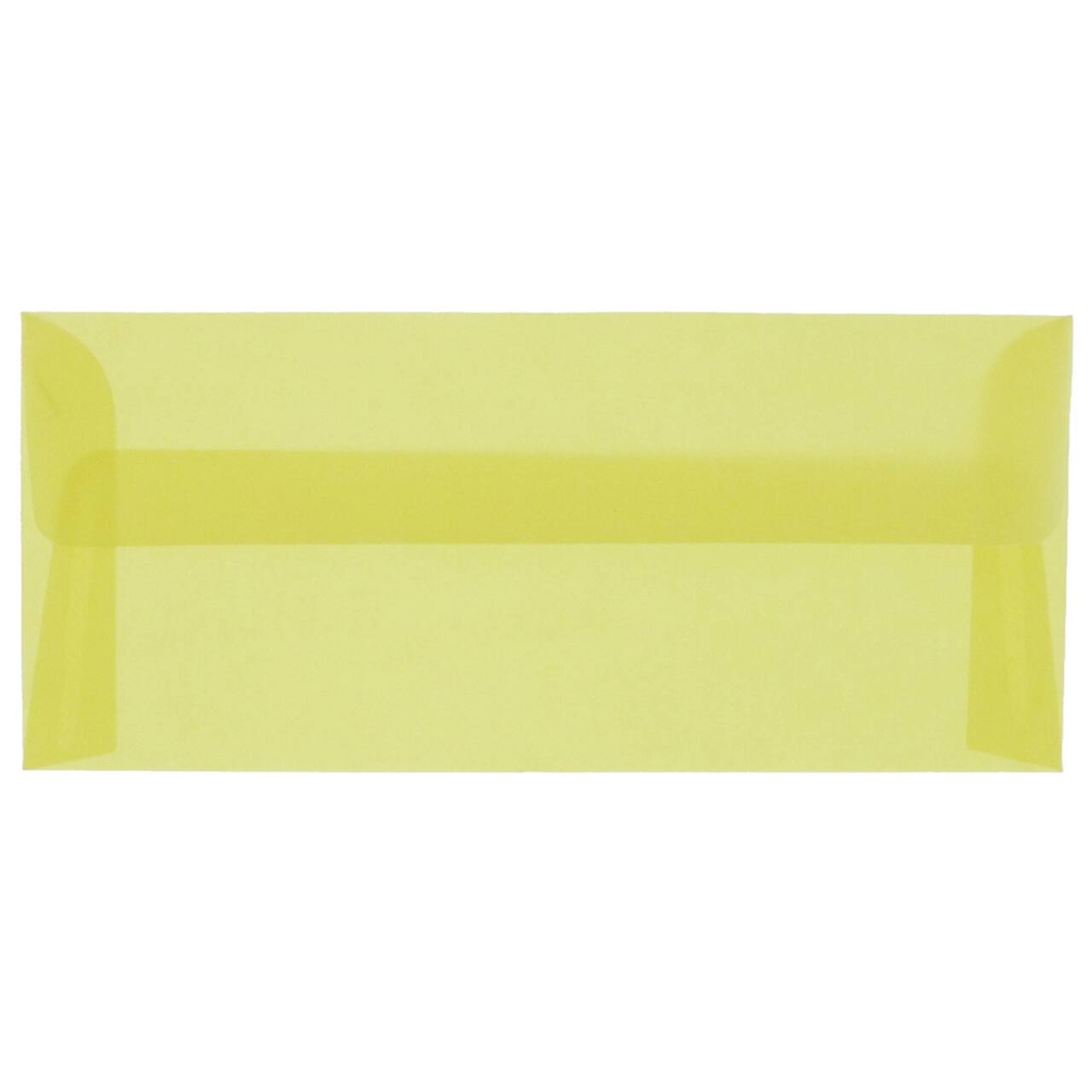 JAM Paper #10 Business Translucent Vellum Envelopes, 50ct.